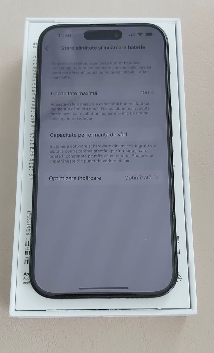 Iphone 15 Pro 128 gb,black titanium