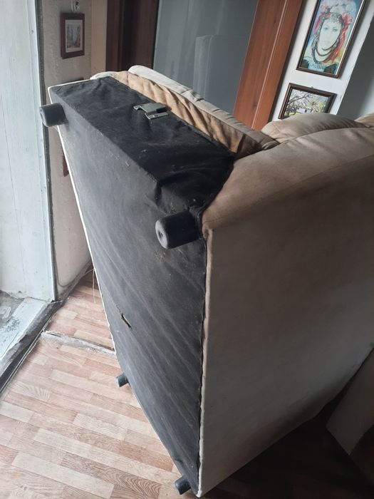 Ъглов диван разтягане се на спалня