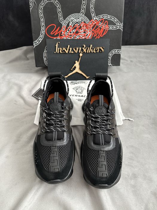 Versace Chain Reaction Black size 42/43