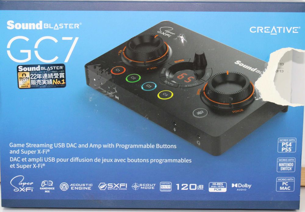 Звукова карта DAC Creative Sound Blaster GC7