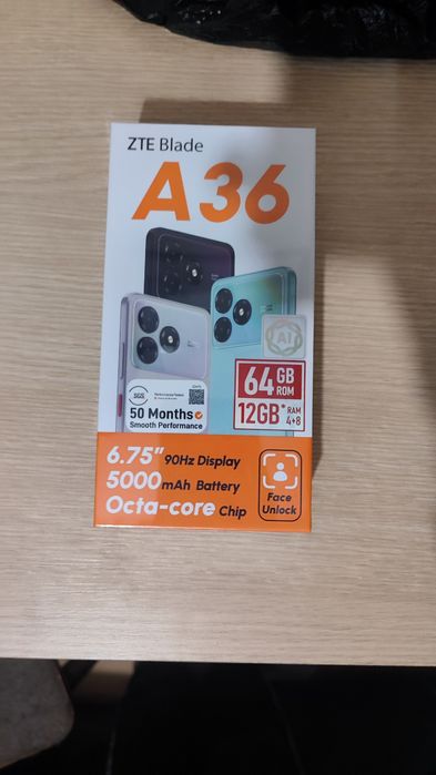 Zte a36 совсем новый