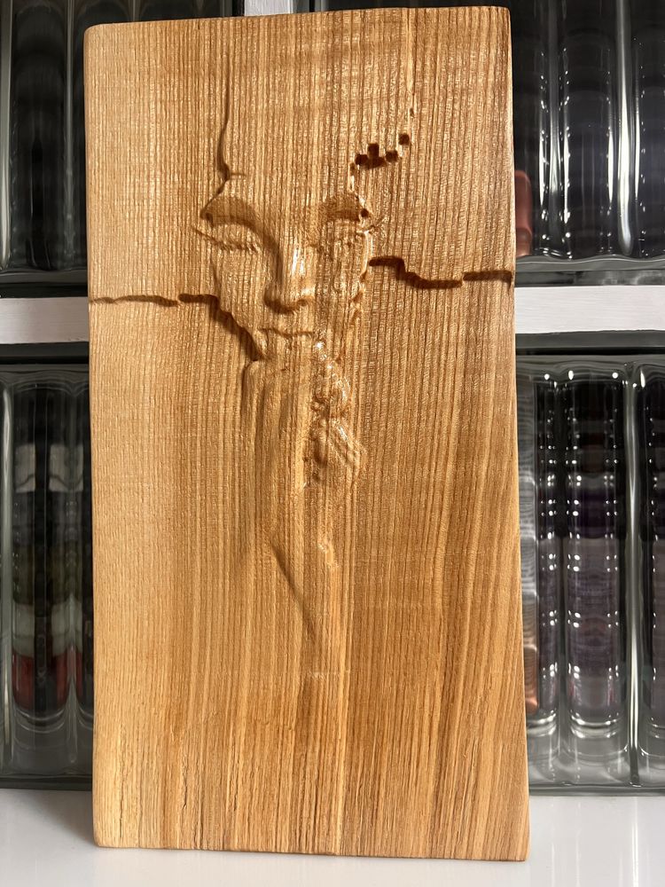 Tablou lemn sculptat