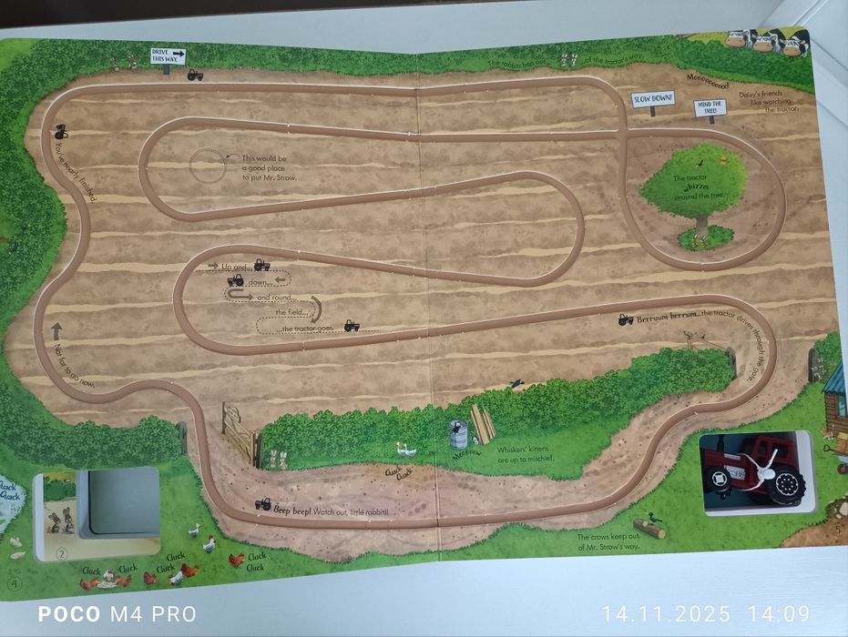 Usborne Wind Up Tractor Book