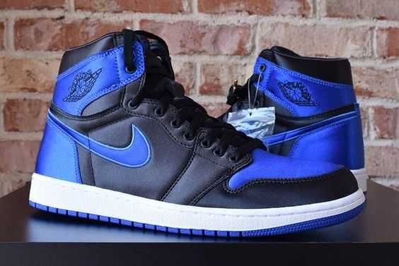 Air Jordan 1 High Satin Royal  36-45 (Verificare Colet)
