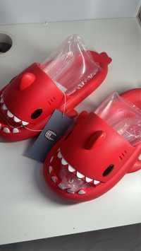 Papuci Shark Slides Rosu/Red