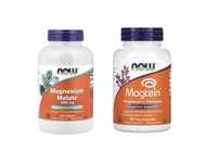 NOW Foods Magtein L-треонат магния Magnesium Malate Малат магния
