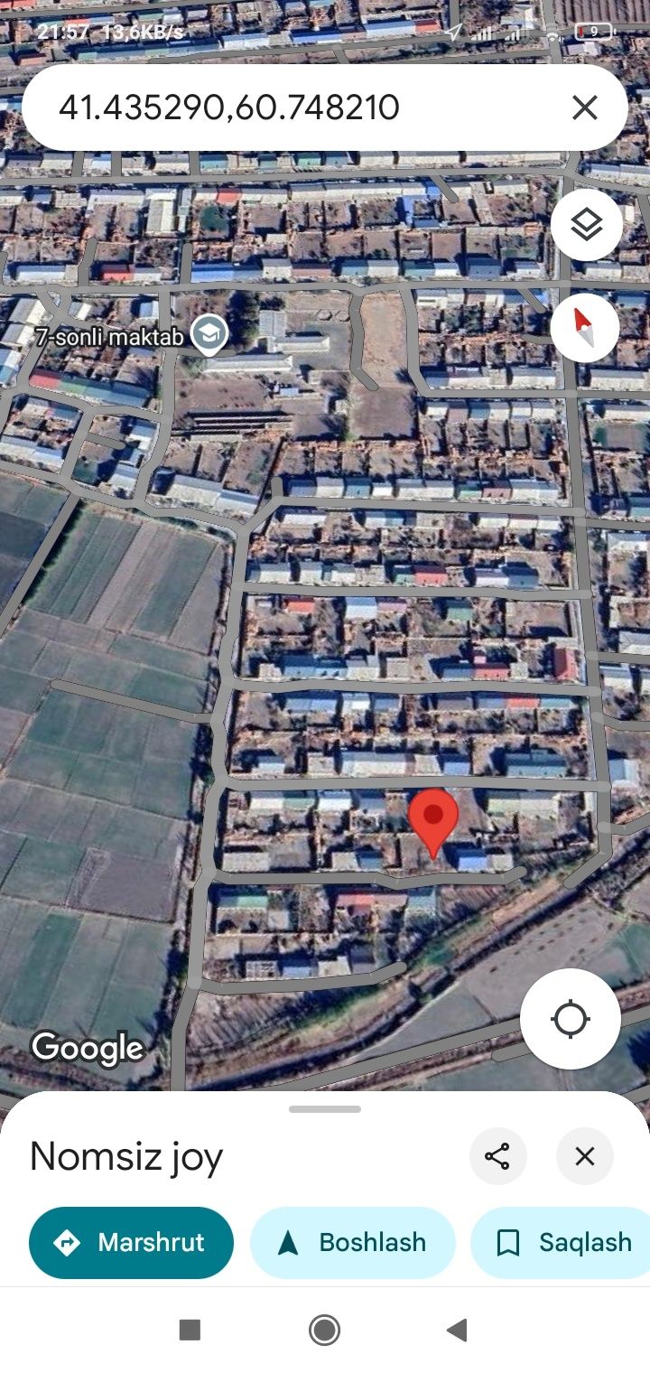 Xonqa tumani madir qishlovi ilgor mahallasida 3 sotik turar joy orni