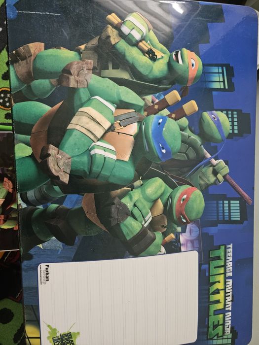 Детска сгъваема маса със стол костенурки нинджа