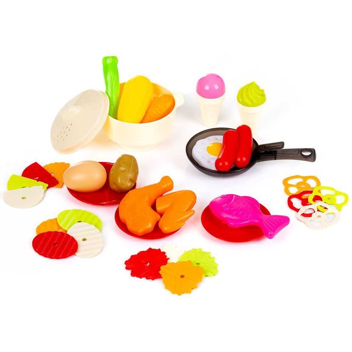 Set jucarie bucatarie 93 cm cu sistem de curgere apa, lumini, sunete