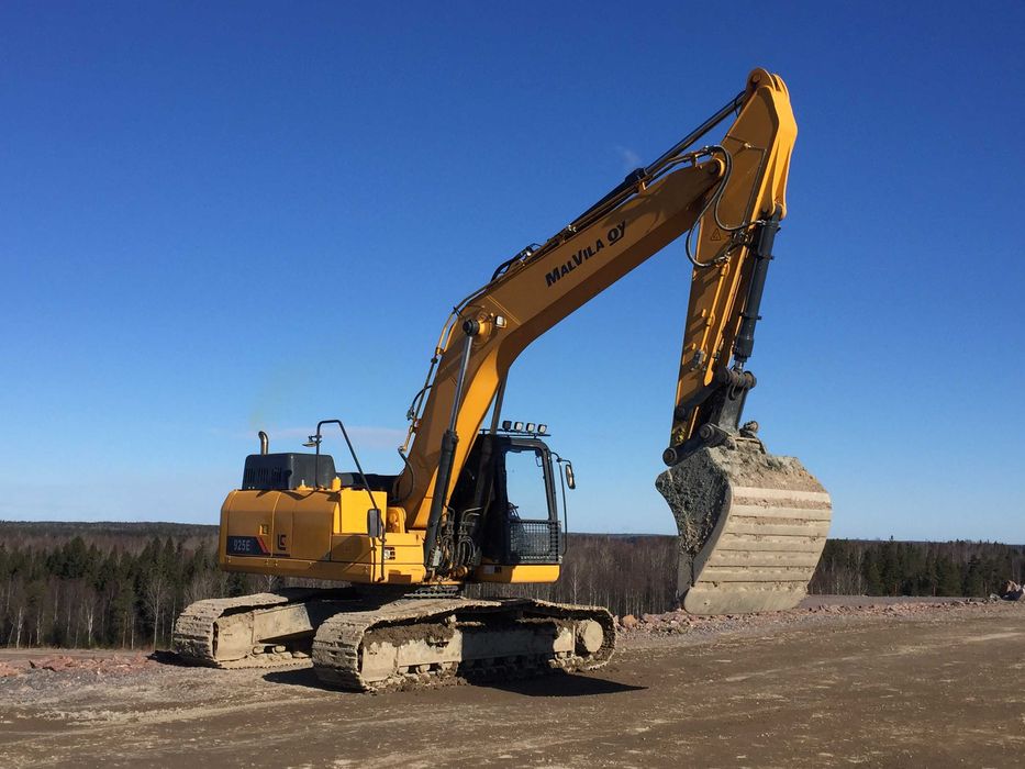 LIUGONG CLG925E гусеничали экскаватор!