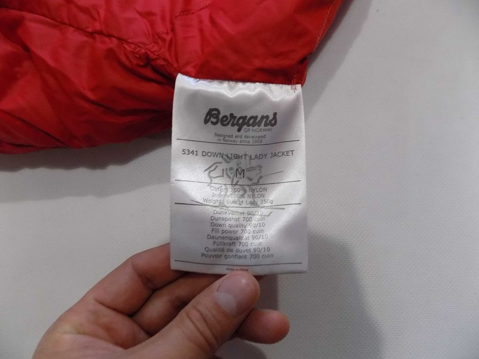 пухено яке bergans of norway/the north face екип дамско оригинал M/XL
