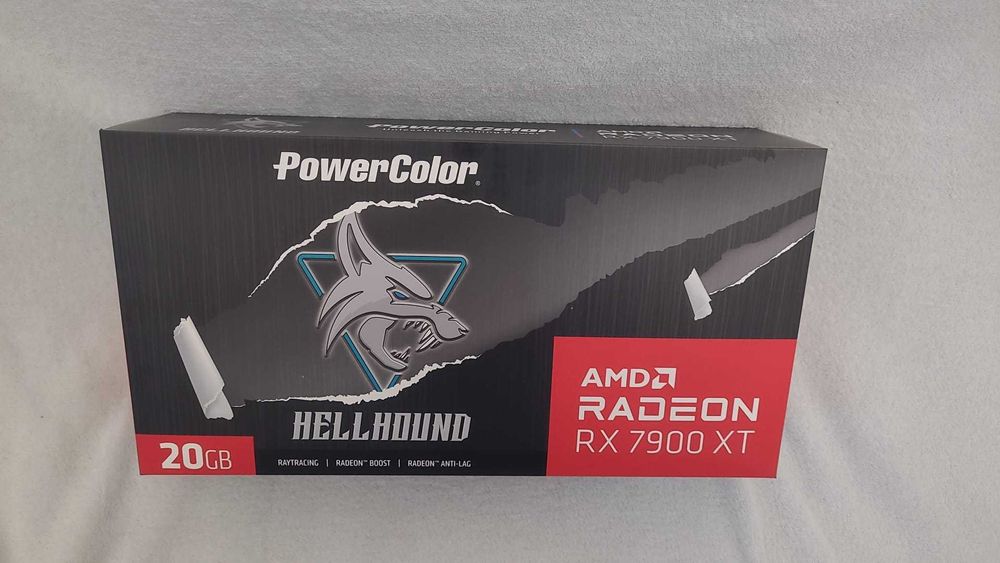 Placa video Radeon RX 7900 XT Hellhound – 20 GB GDDR6,  nouă
