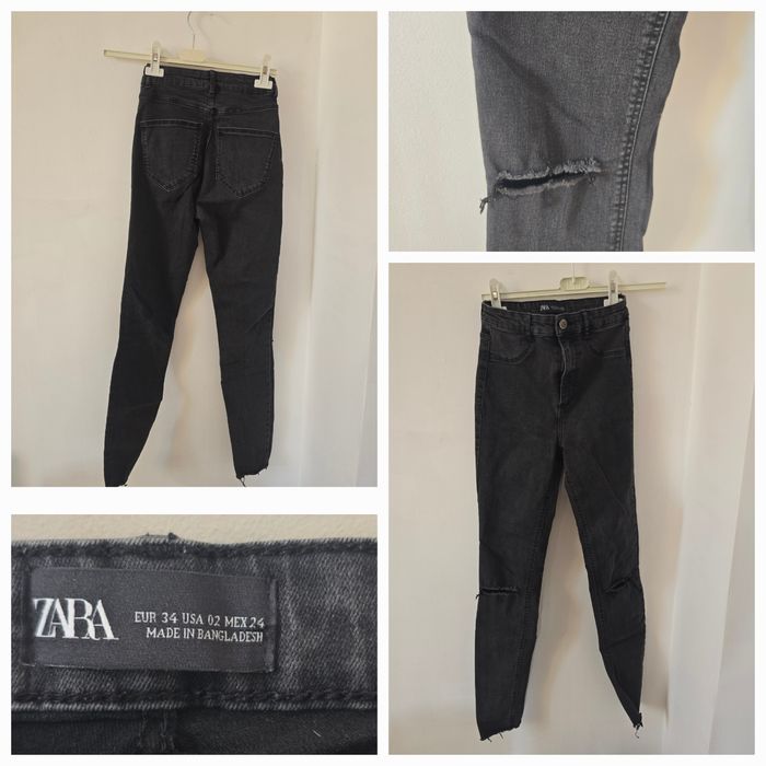 Дамски дънки Zara и др 5-15лв.