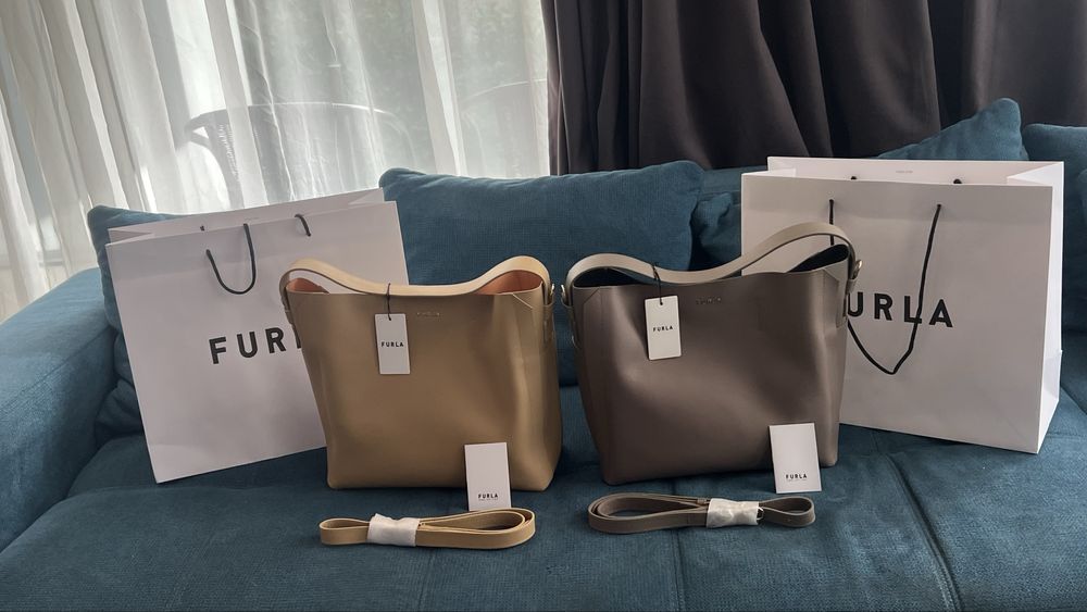 Furla Elizabet Hobo Bag L 100%оригинал, с етикети,подаръчен плик FURLA