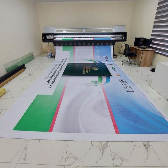 Tashqi reklama Poligrafiya Banner pechat Afisha