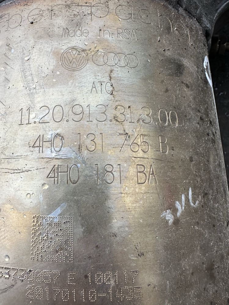 Filtru particule / DPF / Catalizator Porsche Macan, Audi A8 3.0 TDI
