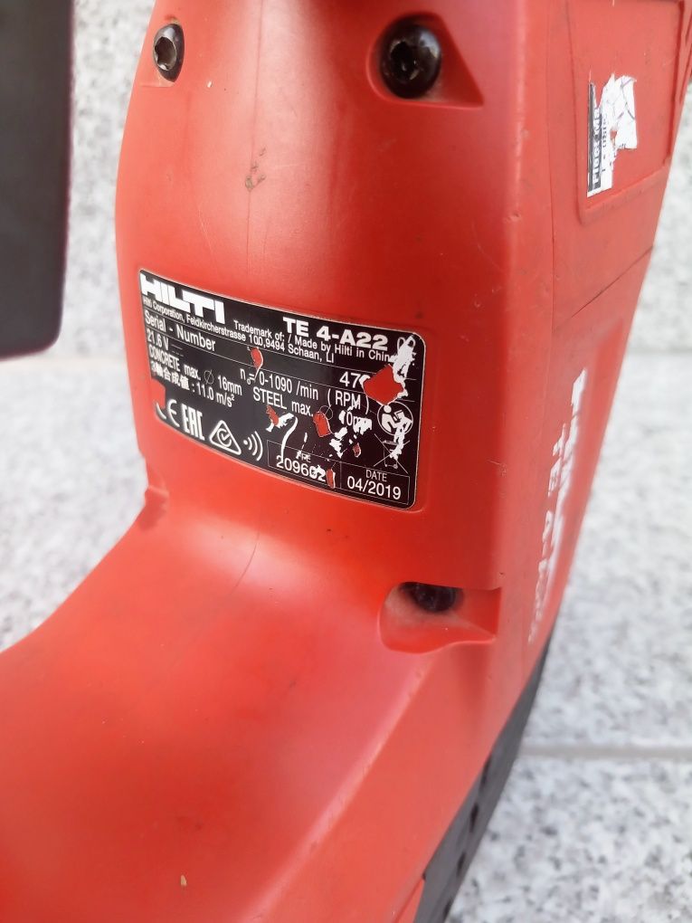 Hilti TE 4-A22 Перфоратор