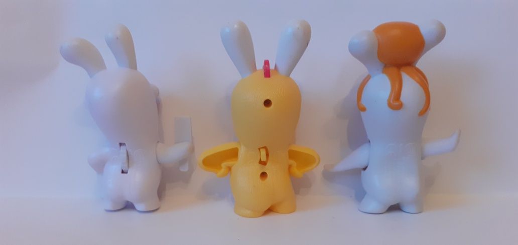 Set de 3 figurine rabbids