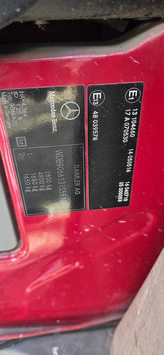 Vand Mercedes Sprinter