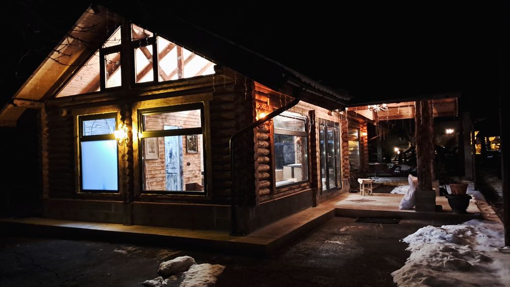 Сase ecocaldurose din bustean intreg