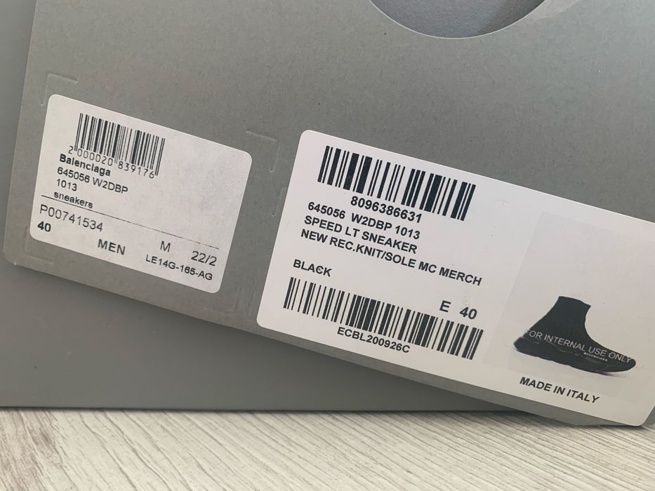 Balenciaga sneakers Speed LT nr 40 incaltaminte barbati