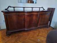 Mobilă de sufragerie - masă extensibilă și comodă vintage