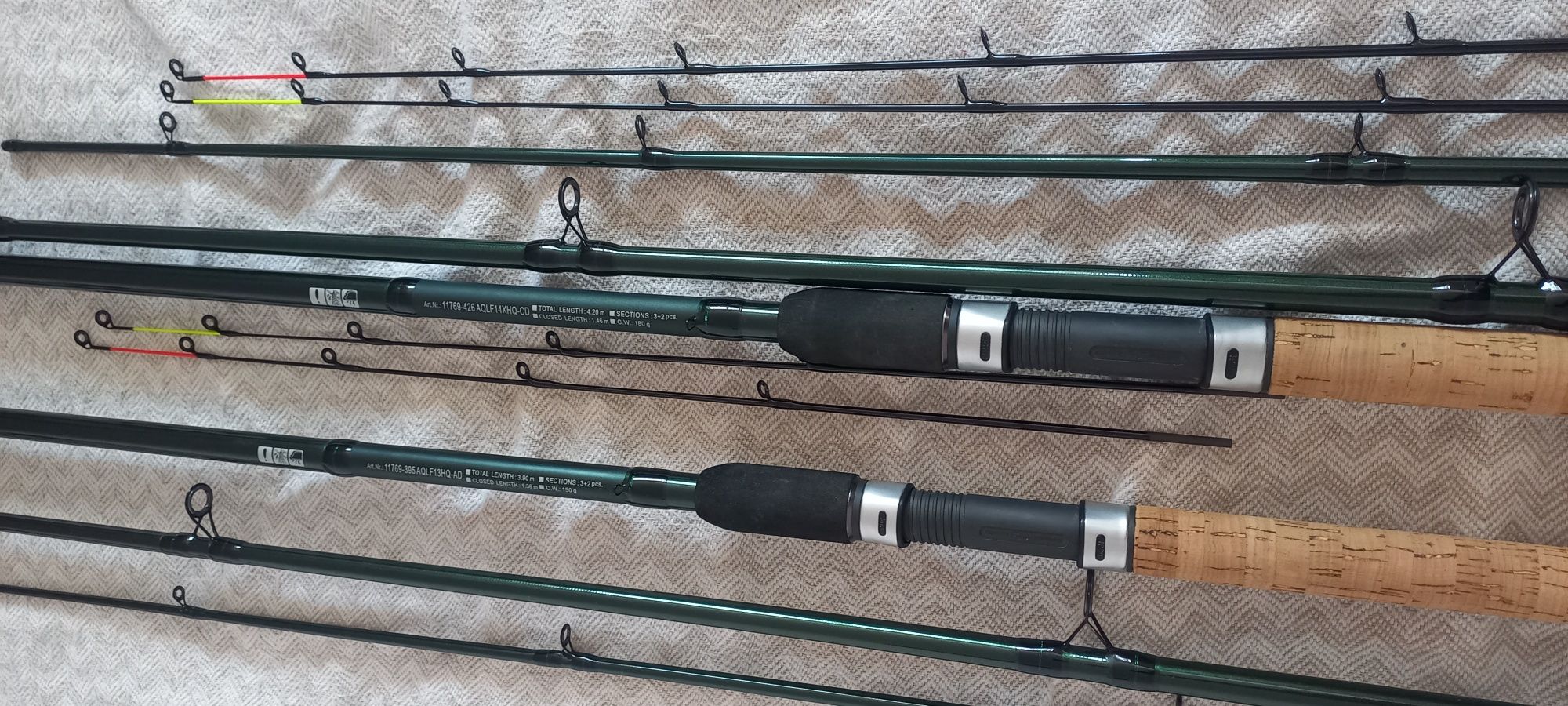Фидери DAIWA AGVALITE 3.90/150gr # 4 20/ 180gr