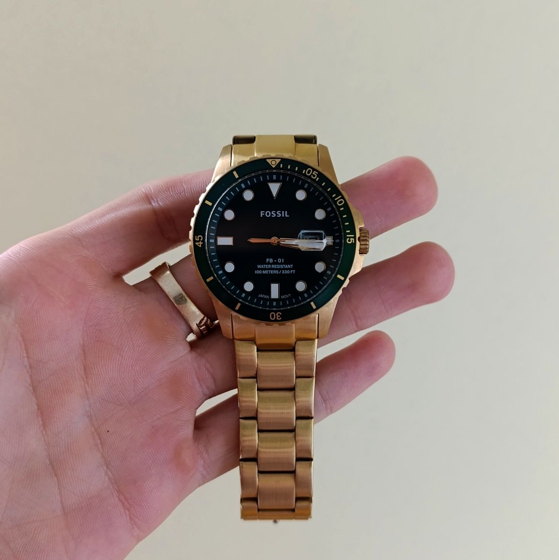 Fossil FB-01 Green Dial