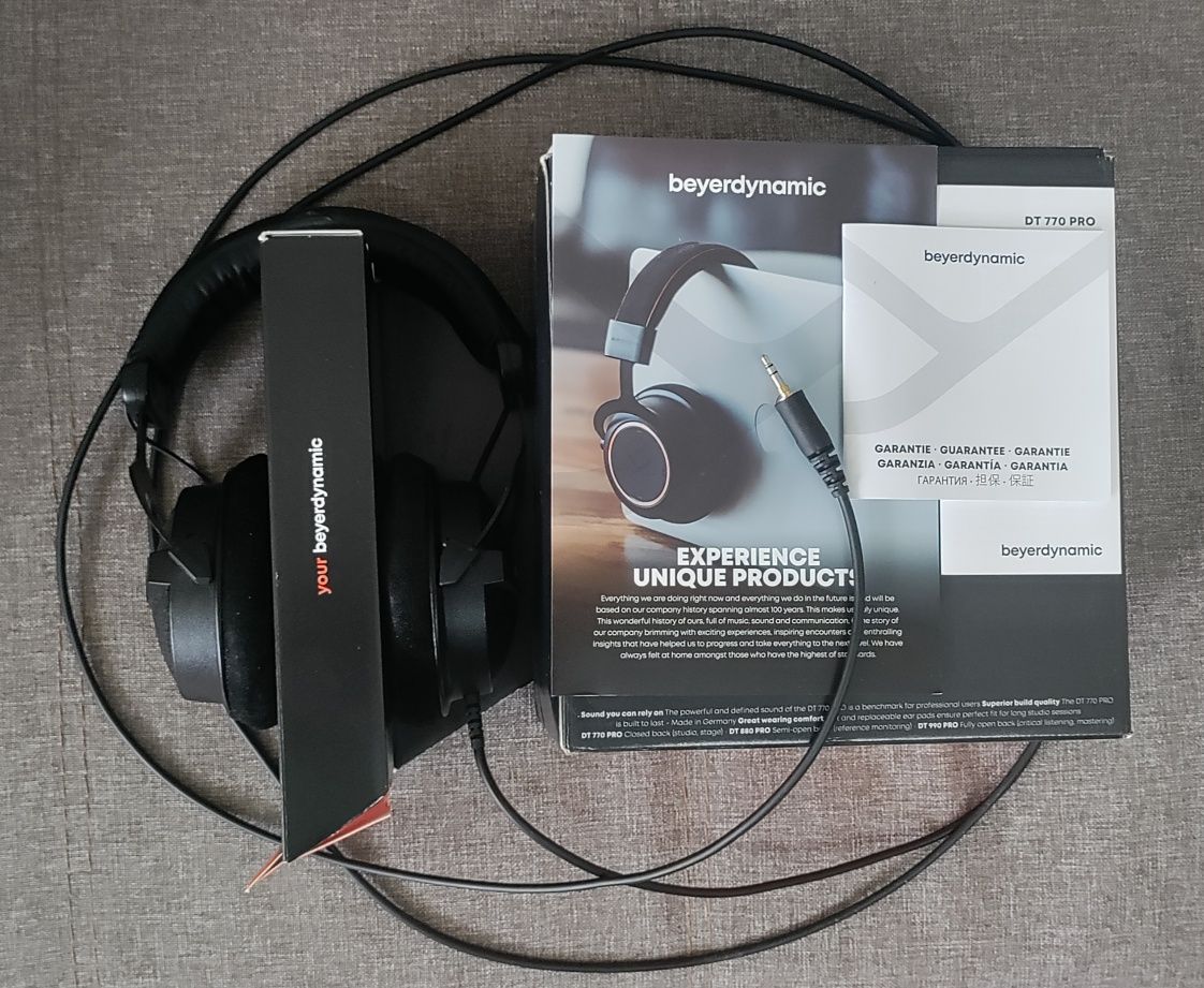 Продам наушники Beyerdynamic DT 770 Pro (80 ом)