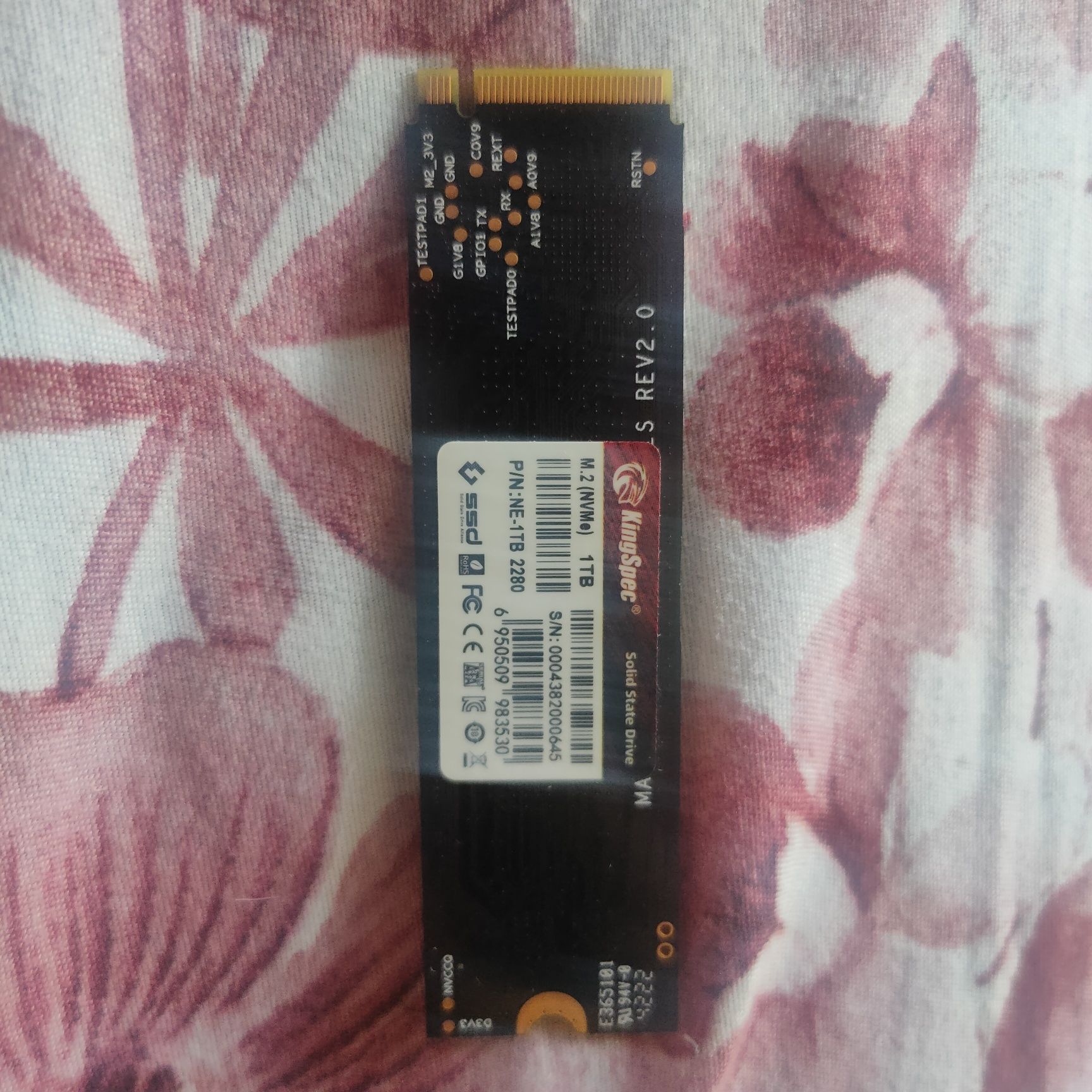 M2 nvme SSD 1 тб