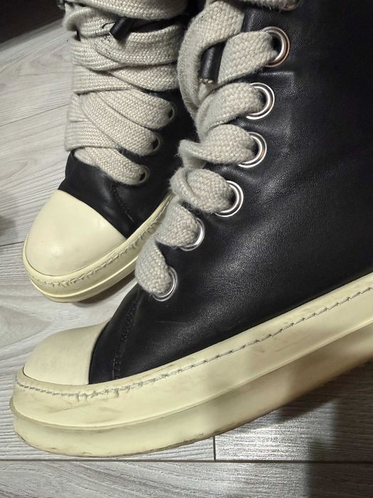 Rick Owens Jumbo Leather Puffer Ramones size 42