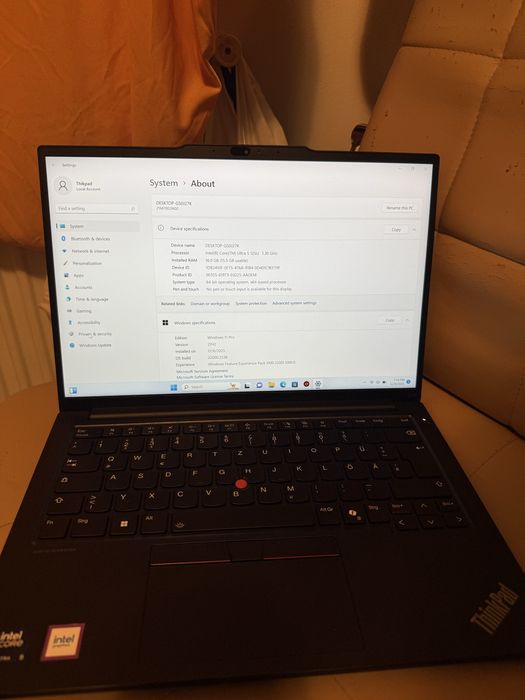 Thinkpad E14 G6 I5 125u 16g 512ssd