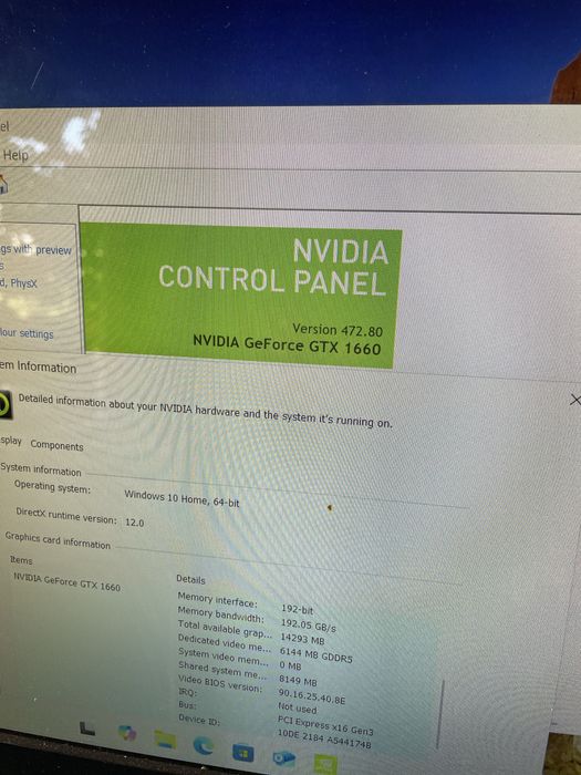 Pc Gaming Acer Nitro, GTX 1660, i5-9400f, 16gb, ssd 512