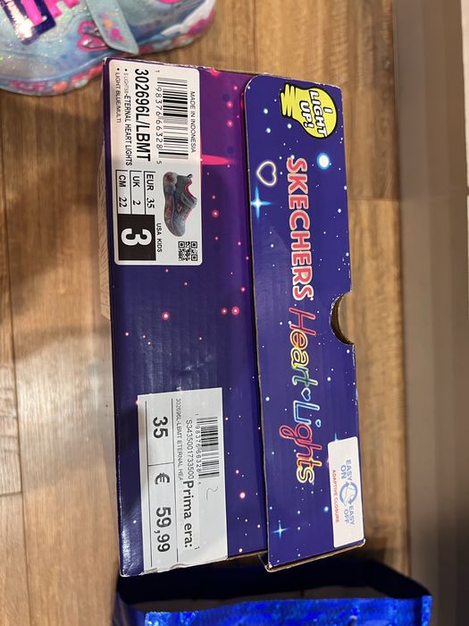 Детски маратонки Skechers ETERNAL HEART LIGHTS 35 номер