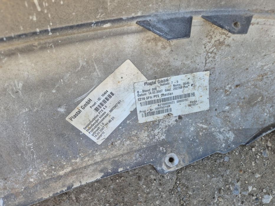 Оригинални предна, задна броня и прагове за Mercedes CL C216 / W216