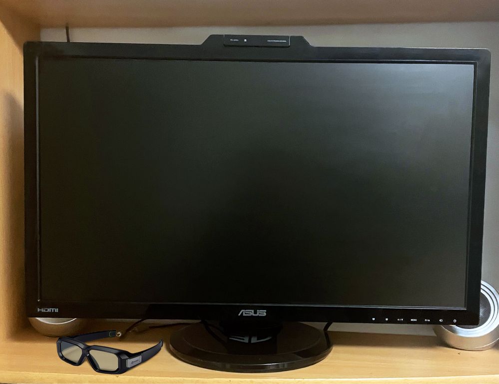 Monitor LCD ASUS VG278H 27 inch, 3D, cu Kit Nvidia 3D Vision inclus