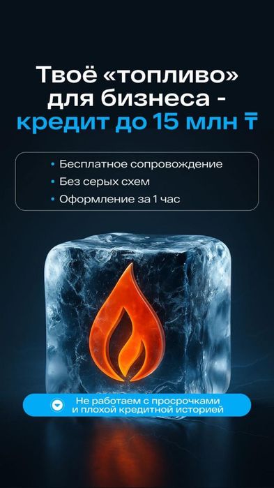 Кредиты • Автозалог • Деньги под ИП/ЧП в Шымкенте