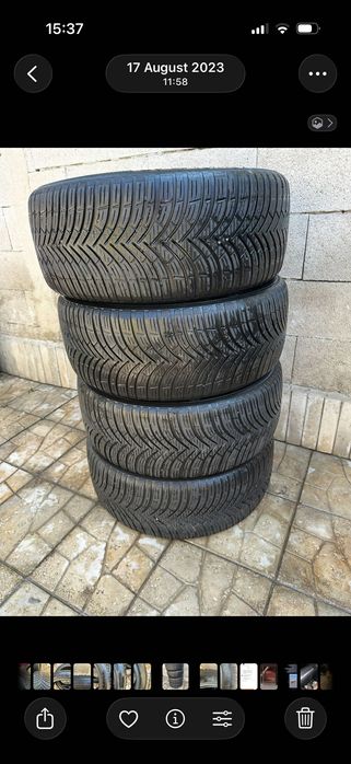 4 зимни гуми kleber 235/45/18