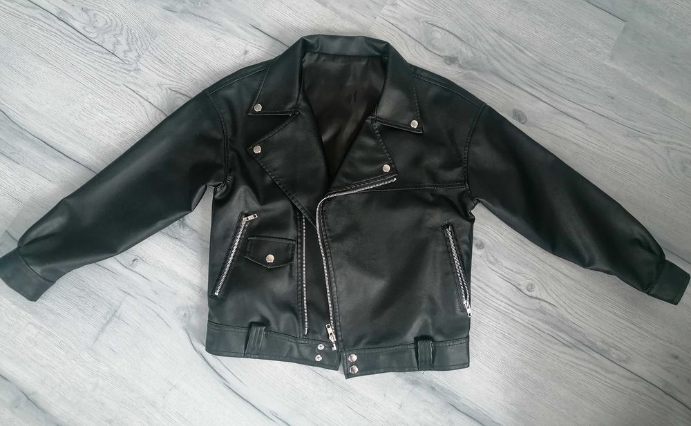 Geaca dama imitație piele oversize xs