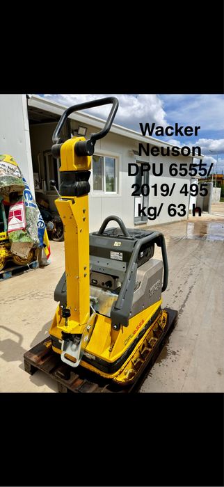 Talpa/ Placa compactoare Wacker Neuson DPU 6555 / 63 h / 2019 / 495 kg