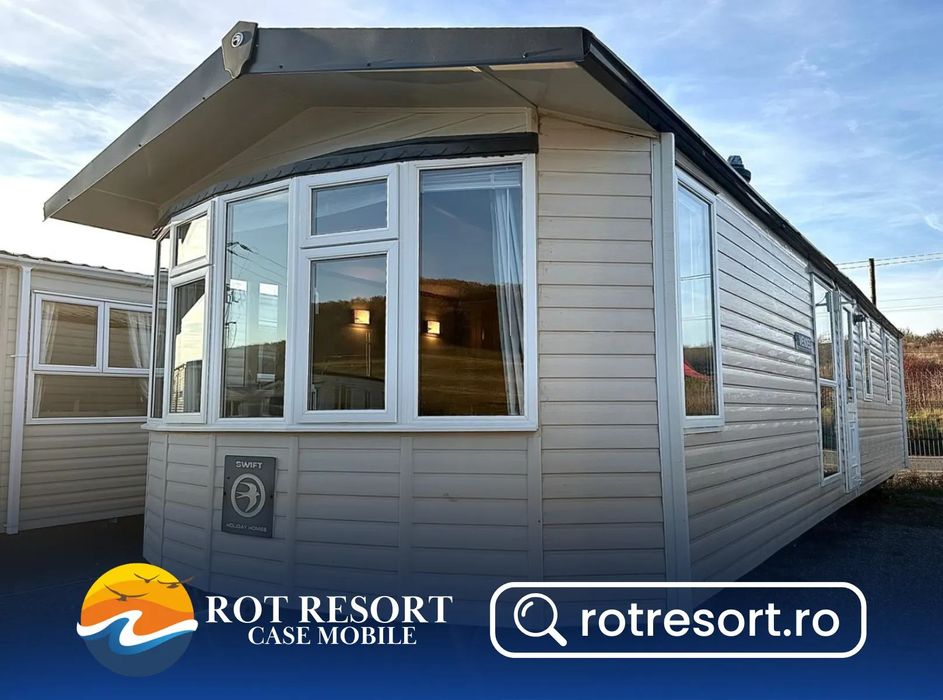 Alta Casă mobilă Swift Vendee | Tâmplărie PVC și încălzire centrală cu calorifere | 11.5 x 3.7 m | 2 dormitoare și 2 băi