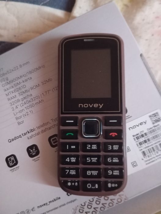 Novey telefon knopkali