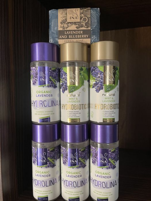 Ina essentials organic lavender si natural mint