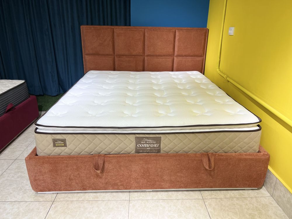 Кровать.  С механизмы мягкая Nur Matras