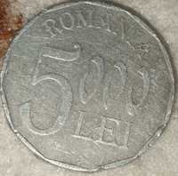 Monedă de 5000 de lei din 2002