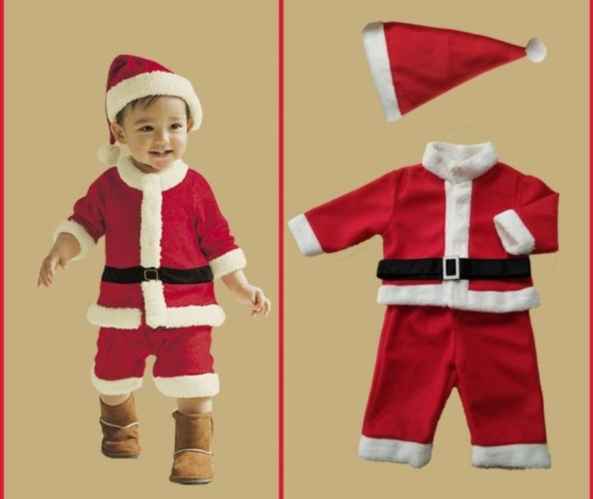 Костюм Санты на 2-3 года