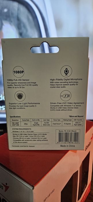 Vand webcam Logitech nou.