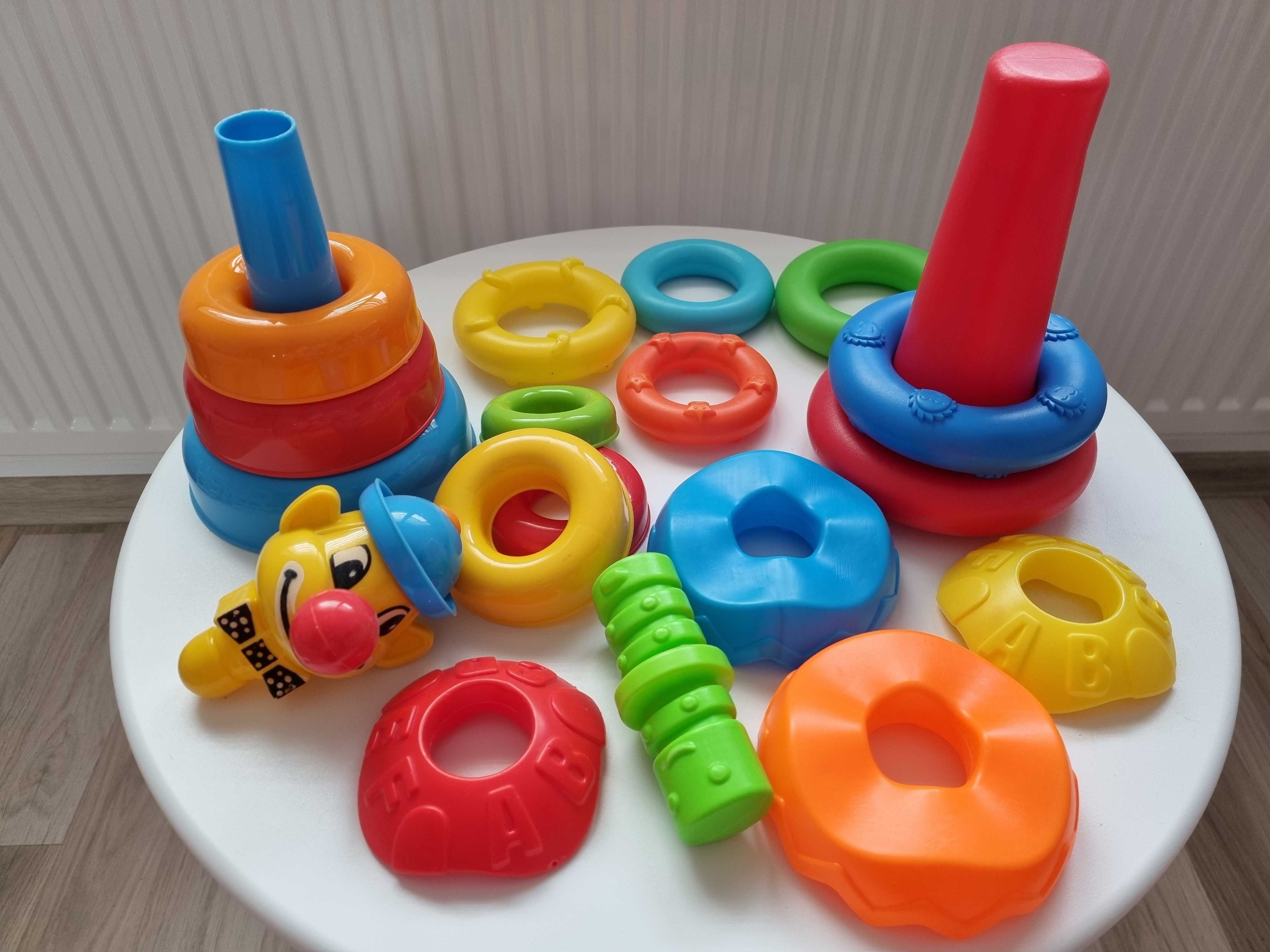 Jucarii Montessori turn si minge puzzle 3D