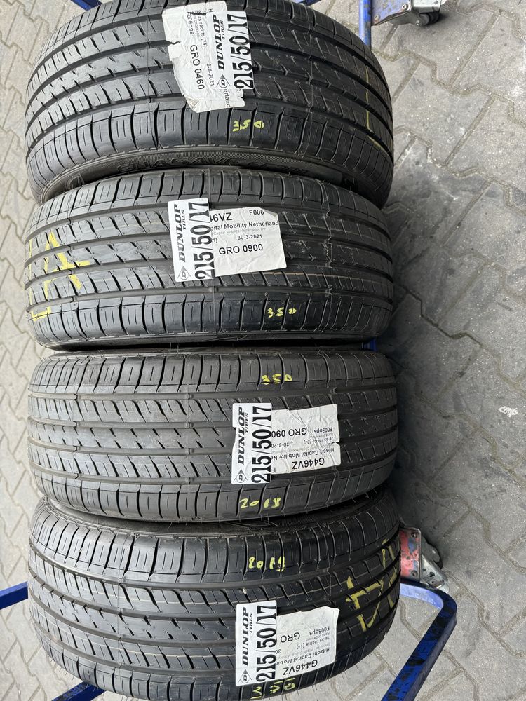 215/50/17 dunlop noii