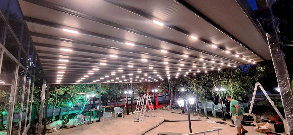 Пергола с луксозен дизайн – уют и престиж